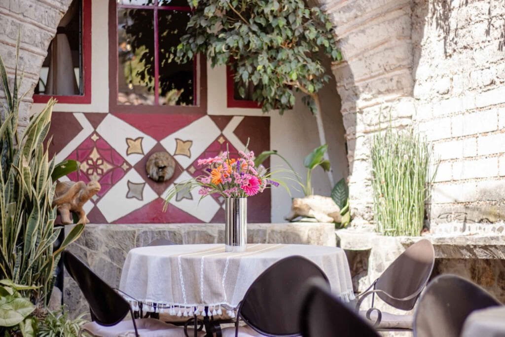 Hotel Casa Blanca Ajijic - patio