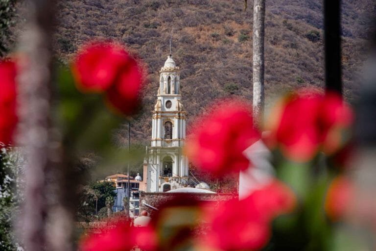 Ajijic church tower