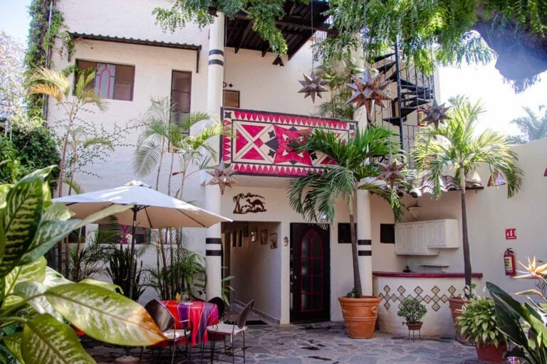 Hotel Casa Blanca Ajijic - patio