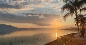 Sunset in Ajijic