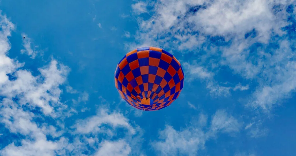 Ballon regatta in Ajijic