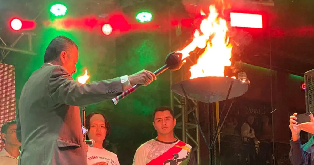 Fiestas patrias Ajijic - Fuego patrio