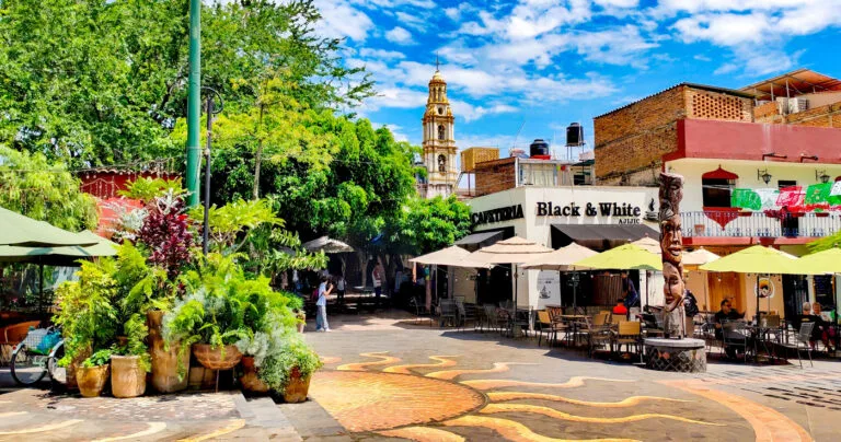 Ajijic Plaza and San Andres Parish