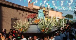 Romería de la Virgen del Rosario en Ajijic