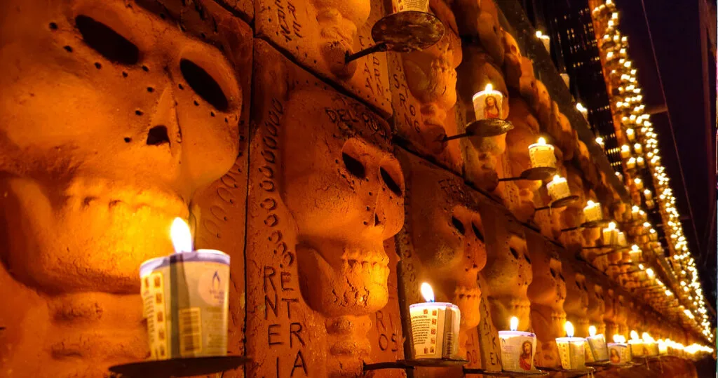 The Wall of the Dead in Ajijic
